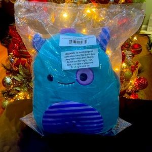 12” Halloween blue monster squishmallow